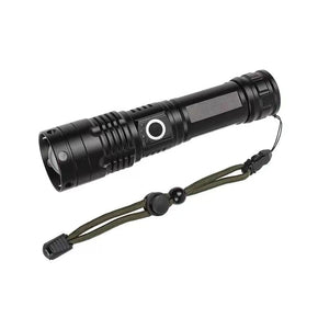 Portable Rechargeable Zoom LED Flashlight Flash Light(1.5Hours)